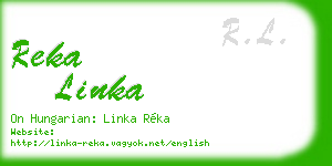 reka linka business card